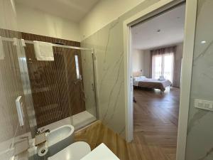 Koupelna v ubytování Le Muse Pompei B&B