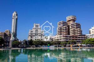 Výhľad na mesto Santa Cruz de Tenerife alebo výhľad na mesto priamo z apartmánu