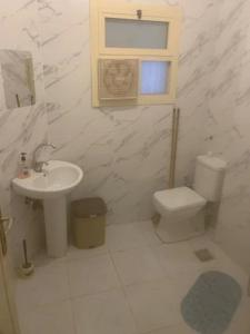 Koupelna v ubytování ALHASANI APARTMENT