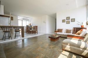 Posezení v ubytování Apartamento - Suite