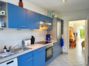 Η κουζίνα ή μικρή κουζίνα στο Ferienhaus Lavendel