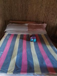 Postel nebo postele na pokoji v ubytování Tree Home Adventure + 5 fotografií