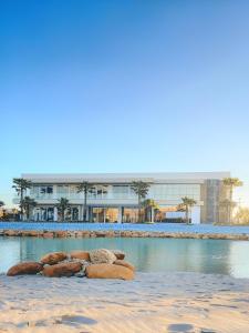 Kolam renang di atau dekat dengan Casa na praia em exclusivo Resort Particular