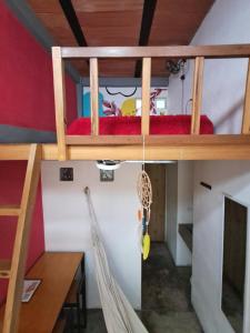 Imagine hostel emeletes ágyai egy szobában