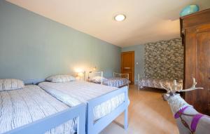 Posteľ alebo postele v izbe v ubytovaní Lovely Home In Escles With Kitchen