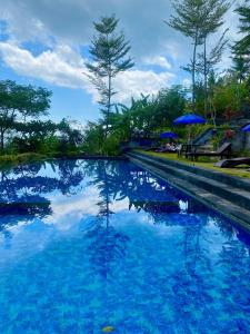 Bazén v ubytování Arya Resort Nusa Penida nebo v jeho okolí