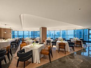 Posezení v ubytování Aden Hotel Shenzhen Nanshan