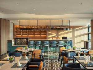 Posezení v ubytování Aden Hotel Shenzhen Nanshan