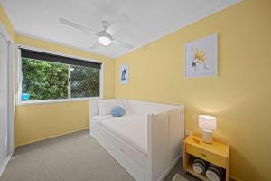 Voodi või voodid majutusasutuse Wurtulla Happy Hideway - Pool & Pet Friendly toas