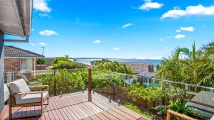 Balkón nebo terasa v ubytování Drift at Burgess