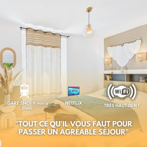 Postel nebo postele na pokoji v ubytování Boho Nest