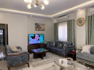 Χώρος καθιστικού στο التجمع الخامس