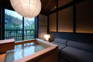 Nazuna Kyoto Higashi Honganji的休息区