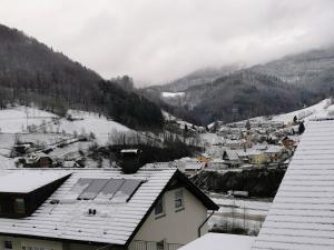 Nespecifikovaný výhled na hory nebo výhled na hory při pohledu z apartmánu