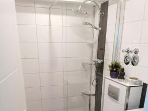 Koupelna v ubytování Ferienwohnung Hilde