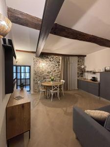 Posezení v ubytování HH Moneglia la Piazzetta