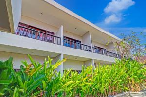 Balkón nebo terasa v ubytování Collection O Bali near Sanur Beach formerly Akarsa Kokoro