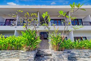 Balkón nebo terasa v ubytování Collection O Bali near Sanur Beach formerly Akarsa Kokoro