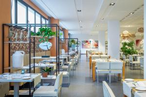 Reštaurácia alebo iné gastronomické zariadenie v ubytovaní ALEGRIA Palacio Mojacar - Adults Only