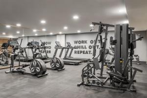 Posilňovňa alebo fitness centrum v ubytovaní ALEGRIA Palacio Mojacar - Adults Only