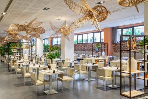 Reštaurácia alebo iné gastronomické zariadenie v ubytovaní ALEGRIA Palacio Mojacar - Adults Only