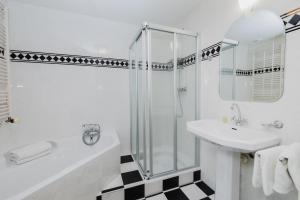 Koupelna v ubytování Hotel Vesting Bourtange