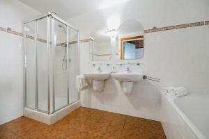 Koupelna v ubytování Hotel Vesting Bourtange