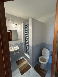 A bathroom at Penzión Nezábudka