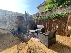 Patio nebo venkovní prostory v ubytování Gite du belvédère à Rocamadour