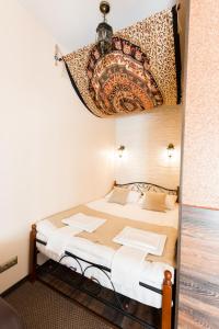 
Кровать или кровати в номере Арт-отель Кон-Тики
