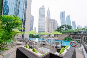 Bazén v ubytování Impiana KLCC Hotel nebo v jeho okolí