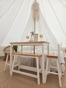 Fotografie z fotogalerie ubytování Tipi Jurte Zelt in der Seenplatte v destinaci Carpin