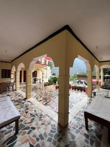 Patio nebo venkovní prostory v ubytování Gujrat Bhawan