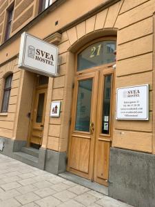 Exteriér nebo vchod ubytování Svea Hostel