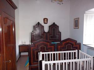 Letto o letti in una camera di Casa David
