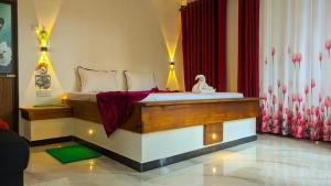 Letto o letti in una camera di Nature World Jungle Paradise