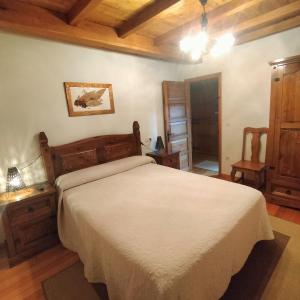Ένα ή περισσότερα κρεβάτια σε δωμάτιο στο Casa el Curro