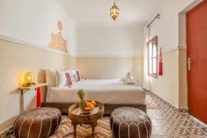 Voodi või voodid majutusasutuse Riad Mokha Mokha & Spa toas