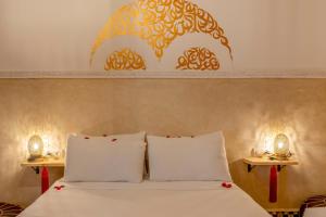 Voodi või voodid majutusasutuse Riad Mokha Mokha & Spa toas