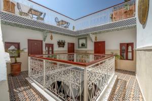 Rõdu või terrass majutusasutuses Riad Mokha Mokha & Spa