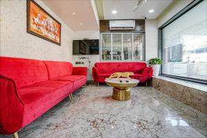 Posezení v ubytování Hotel Grand Inn