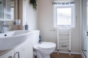 Koupelna v ubytování 1 Manor Lodge - 3 Bedroom Lodge - Pendine + 43 fotografií