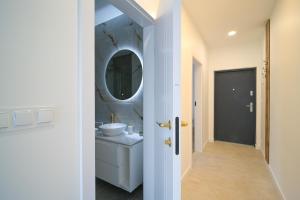 Ένα μπάνιο στο Baltic Essence Apartamenty 1