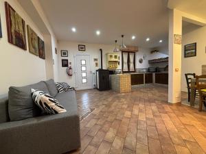 Kuchyň nebo kuchyňský kout v ubytování La rosa dei venti 'Scirocco'