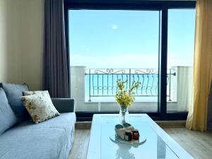 En generel havudsigt eller havudsigten taget fra lejligheden