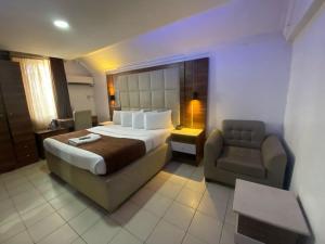 Katil atau katil-katil dalam bilik di Presken Hotel and Resorts MOJIDI