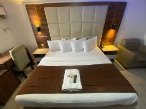 Katil atau katil-katil dalam bilik di Presken Hotel and Resorts MOJIDI