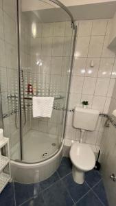 Koupelna v ubytování Apartmens and Rooms Madunic V