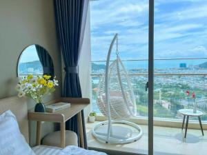 Posezení v ubytování The Song Apartment 5 Stars Vung Tau - Căn Hộ The Sóng 5 Sao
