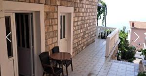 Balkón nebo terasa v ubytování Apartments Dragišić